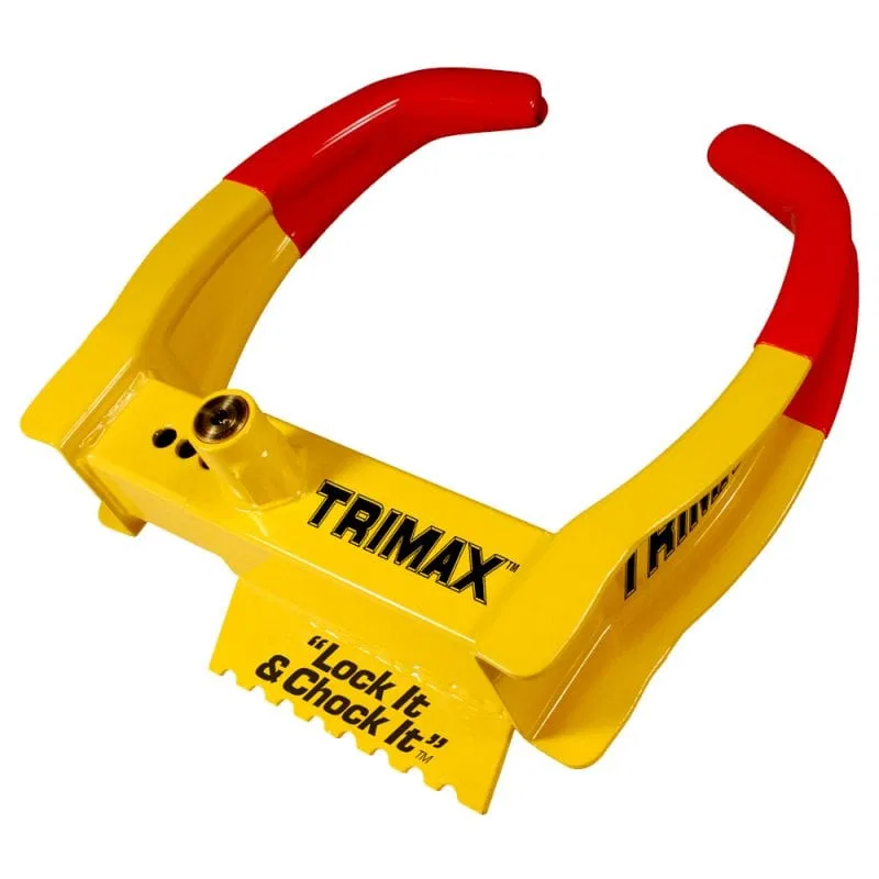 TCL65 – TRIMAX Trailer Wheel Locking Boot, Fits Tire sizes 4.8 x 12/ 195-75-R14/ 205-60-R15/ 205-70-R15/ 215-70-R15/ ...